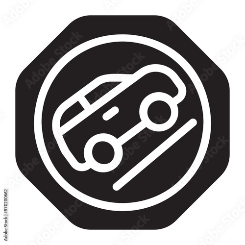 ascend glyph icon
