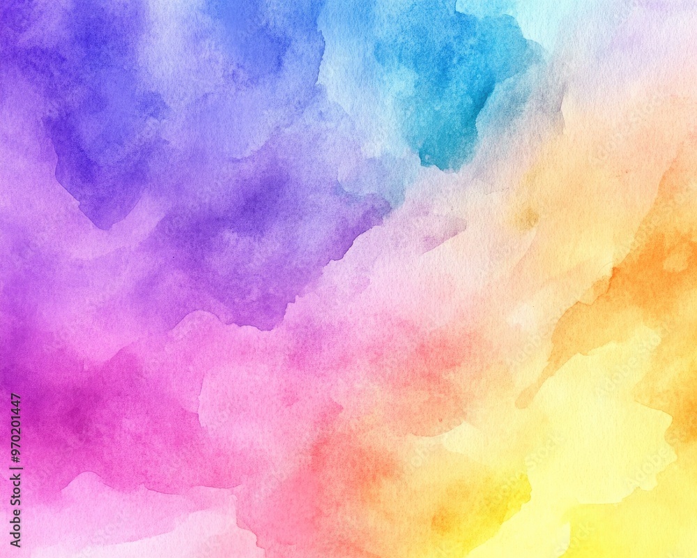 Vibrant abstract watercolor background featuring a mix of colors suitable for card designs and business materials Vibrant abstract watercolor background featuring a mix of colors suitable for card designs and business materials