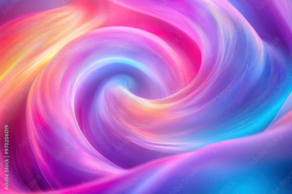 Obraz premium Abstract Swirling Pattern with Gradient Colors