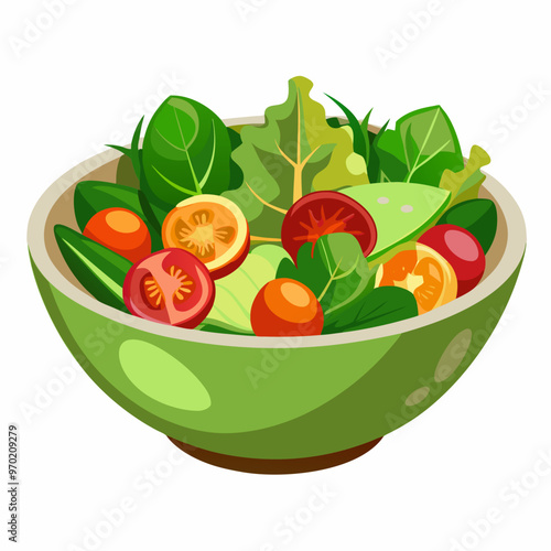 vegetable salad in a bowl