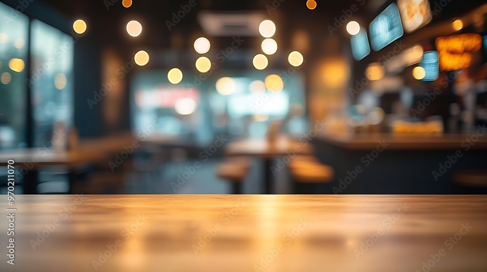 abstract blurred background of place for order at a fast food restaurant Out of focus concept with vintage tone effect : Generative AI abstract blurred background of place for order at a fast food restaurant Out of focus concept with vintage tone effect : Generative AI