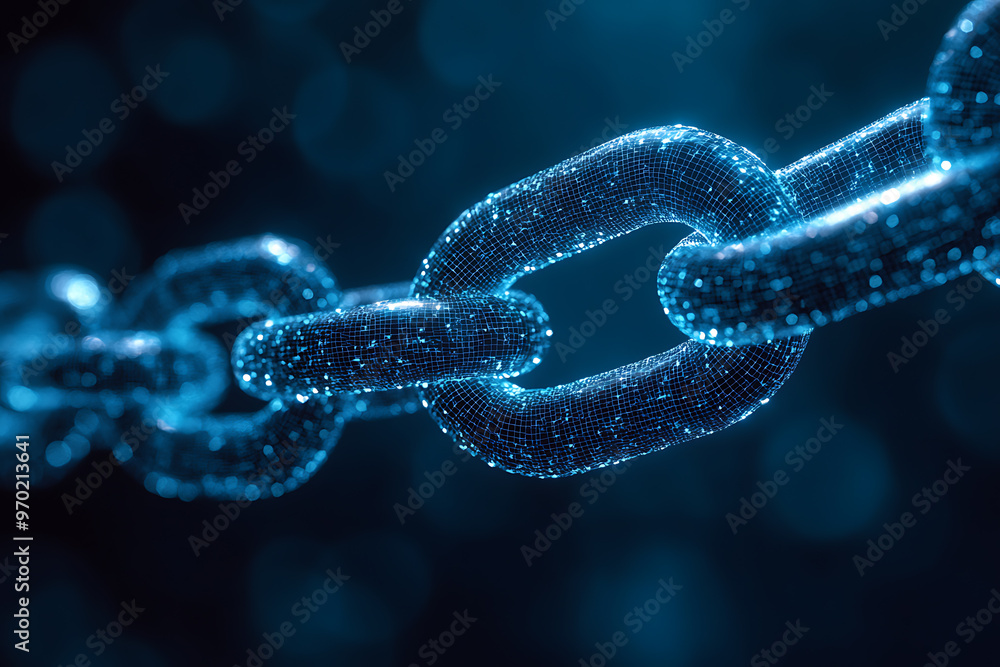 A close-up of a broken chain link, representing concepts of weakness, breaking free, or overcoming obstacles. The image can be used in metaphorical contexts.