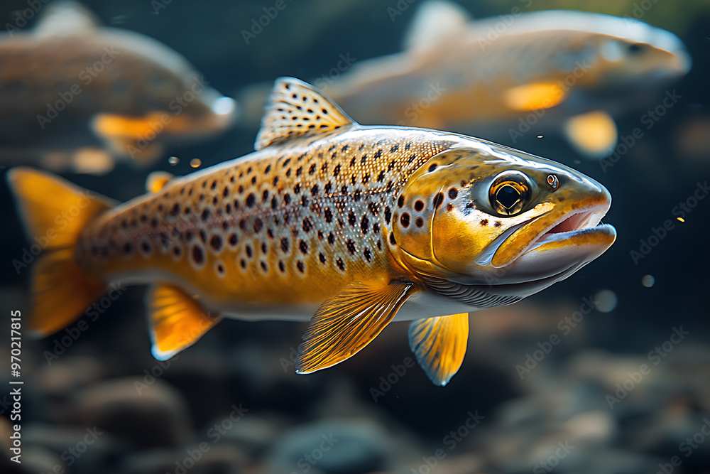 A realistic photo of wild salmon swimming upstream in a river during the spawning season, showcasing their natural behavior and vibrant colors in a dynamic, flowing environment.
A realistic photo of wild salmon swimming upstream in a river during the spawning season, showcasing their natural behavior and vibrant colors in a dynamic, flowing environment.