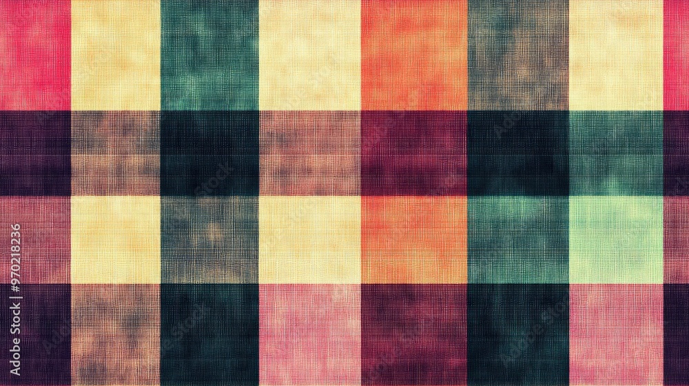 abstract texture multicolored woven pattern retro checkered backdrop geometric plaid illustration suitable for wallpaper postcards fabric garments gift wrapping paper graphic or concept design abstract texture multicolored woven pattern retro checkered backdrop geometric plaid illustration suitable for wallpaper postcards fabric garments gift wrapping paper graphic or concept design