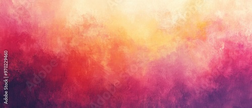 Abstract art background featuring an oil painting style with warm colorful textures and soft brushstrokes A modern and contemporary artistic print ideal for product decoration and creative decor photo