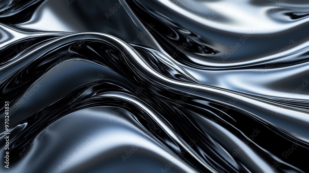A sophisticated abstract black texture with glossy, smooth surfaces, creating a polished and contemporary visual effect. A sophisticated abstract black texture with glossy, smooth surfaces, creating a polished and contemporary visual effect.