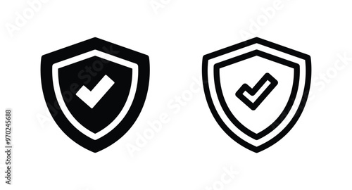 Shield icon. Protection, security icon vector for web site