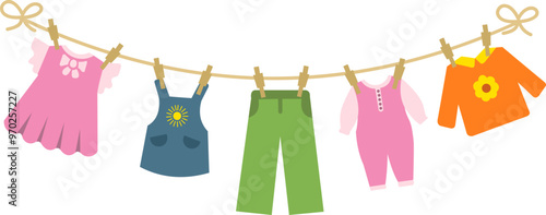 Baby Wear hanging