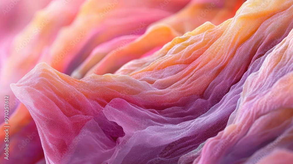 Captivating abstract texture with flowing colors in soft shades of pink and orange, evoking tranquility and creativity. Captivating abstract texture with flowing colors in soft shades of pink and orange, evoking tranquility and creativity.