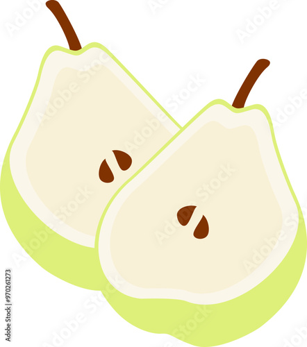 pear slice fruit