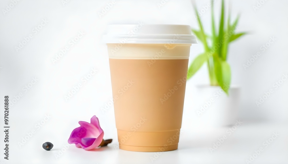 coffee glass without marking, glass mockups 