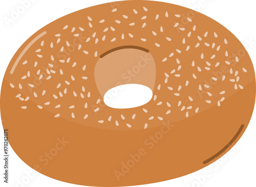 Bagels Illustration