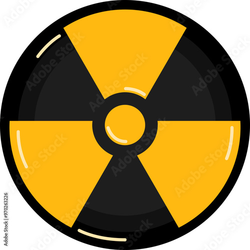 Nuclear Radioactive Symbol