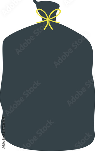 Black Trash Bag