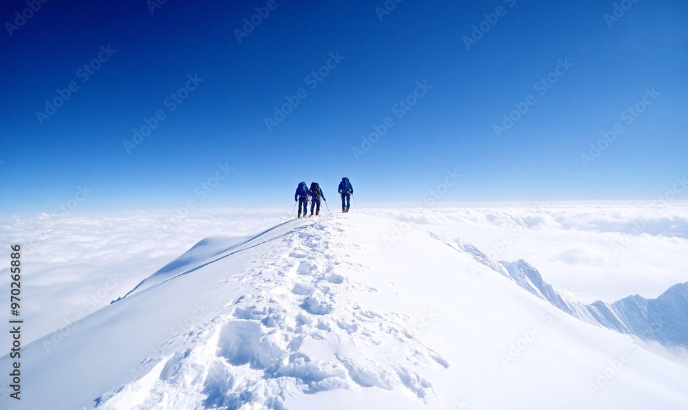 skiing in the mountains-generative ai skiing in the mountains-generative ai