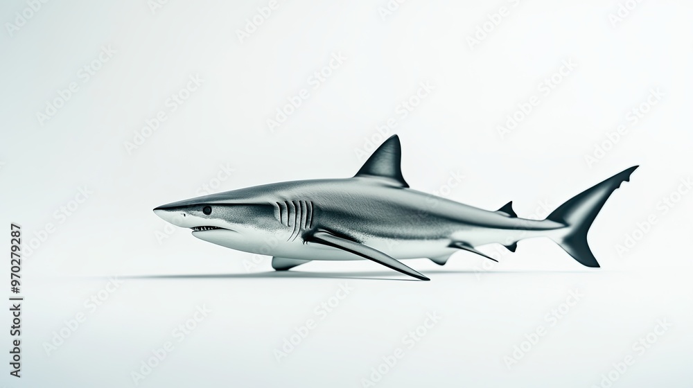 Shark isolated on white background Shark isolated on white background