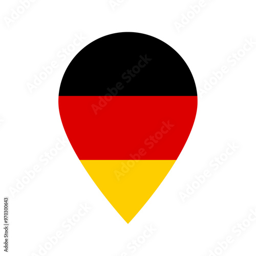 German flag location icon Free Download German flag location icon - GFXLoad