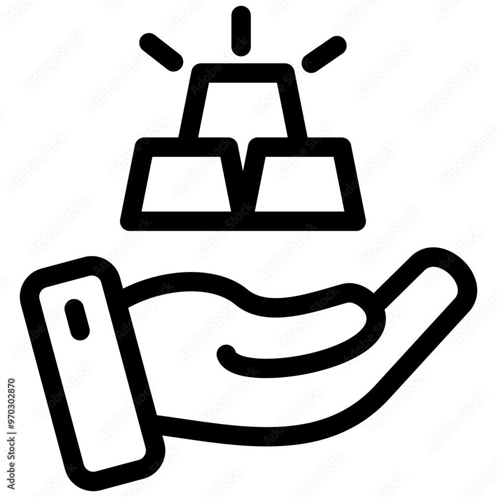 Earning icon vector symbol illustration Earning icon vector symbol illustration