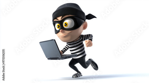 Hacker Cartoon.