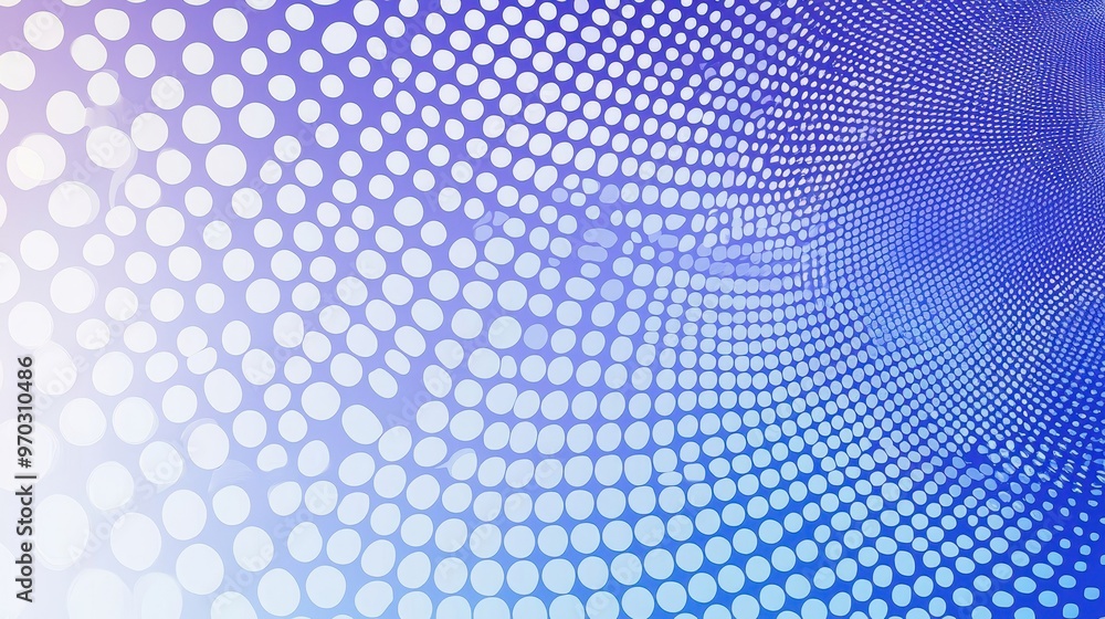 Abstract Blue and White Polka Dot Pattern Background Abstract Blue and White Polka Dot Pattern Background