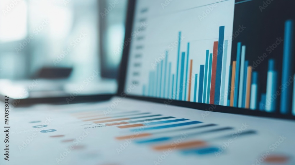 Business plan presentation with a focus on financial goals and revenue growth Business plan presentation with a focus on financial goals and revenue growth
