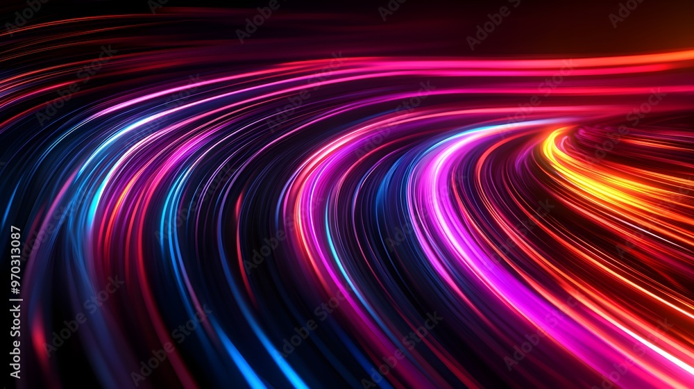 Vivid neon swirls, geometric precision, AI-generated pattern, cyberpunk vibe, 3D digital illustration Vivid neon swirls, geometric precision, AI-generated pattern, cyberpunk vibe, 3D digital illustration