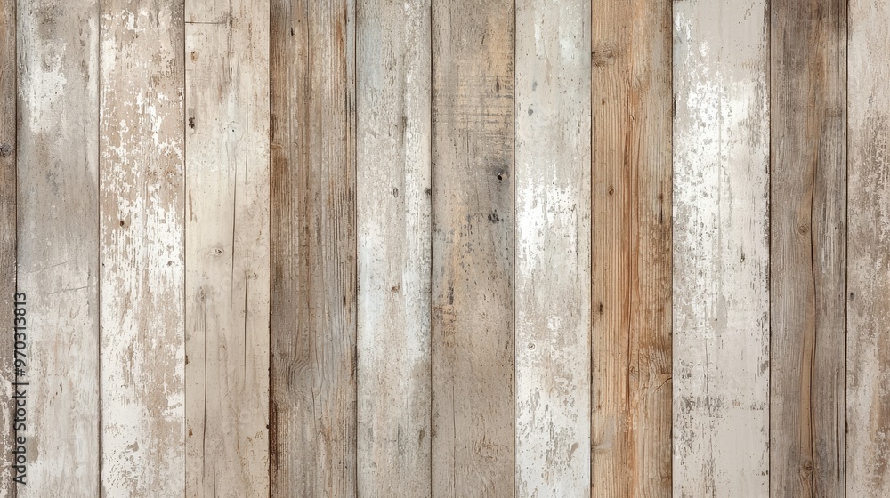 Rustic Whitewashed Wood Plank Texture Background Rustic Whitewashed Wood Plank Texture Background