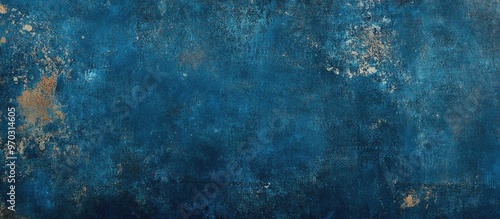 Textured Blue Grunge Backdrop