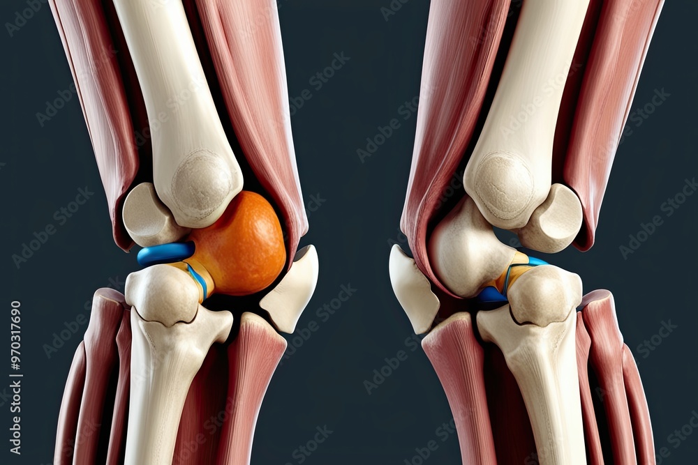 Human Skeleton Insight Anatomy of Tibia and Fibula Bone Connections