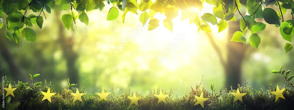 Obraz premium The EU Green Deal-comprehensive green economic recovery plan-environmental sustainability, reducing carbon emissions, and promoting clean energy technologies.Regulation,legislation,COP26,climat.