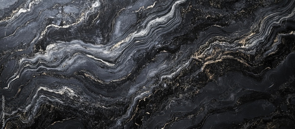 Exquisite Black Marble Textured Wallpaper Luxury Texture Exquisite Black Marble Textured Wallpaper Luxury Texture
