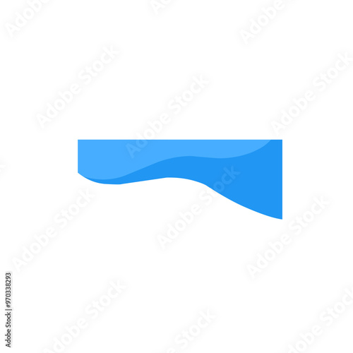 blue wave upper border