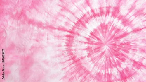 Pink Tie Dye Swirl Background Texture