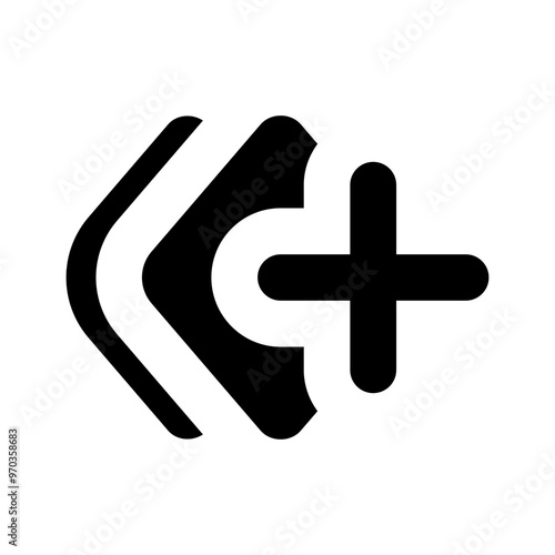 Keyframes add icon in solid-filled glyph style. Simple animation symbol vector illustration — pixel-perfect icon.