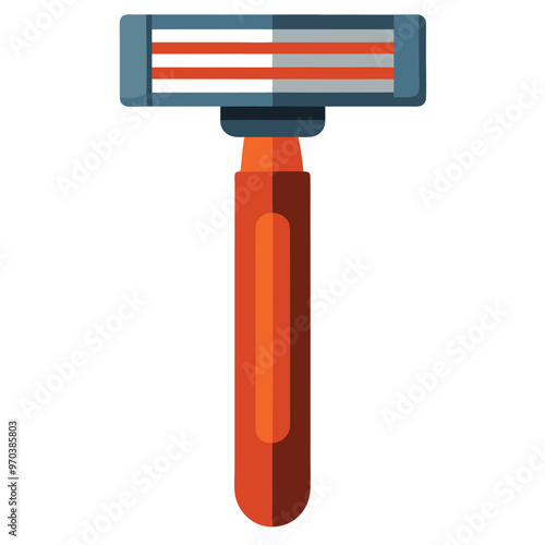 Razor vector illustration isolated on a white background