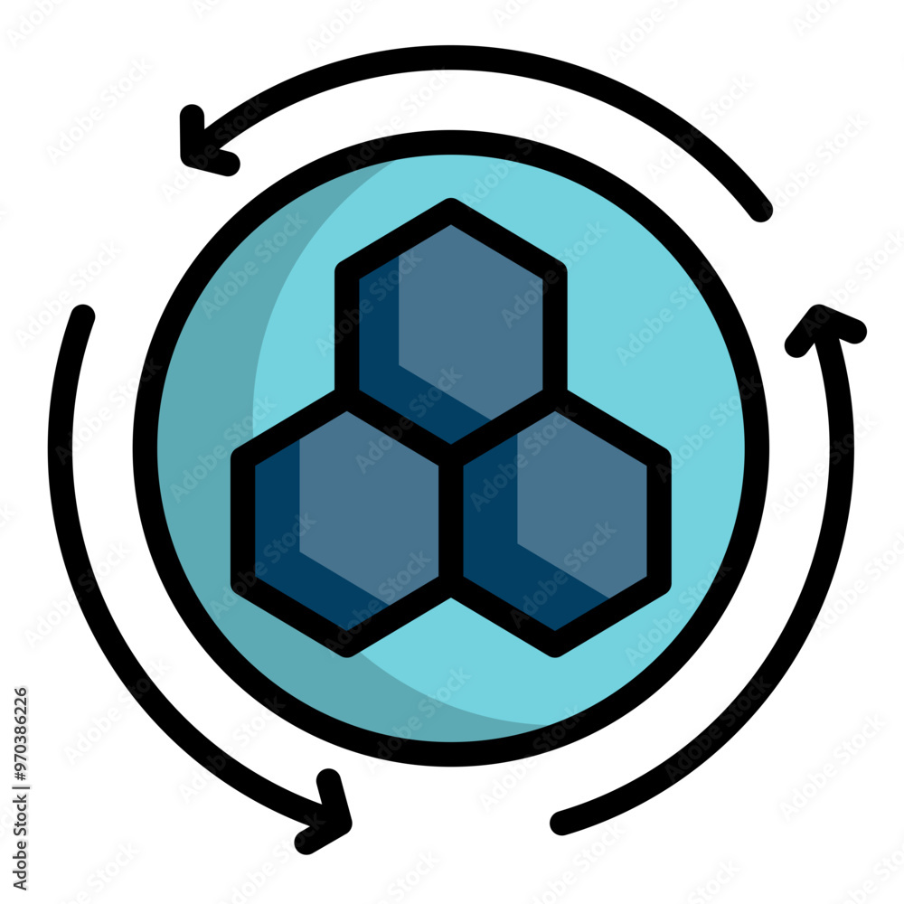 Fototapeta premium Reprogramming Icon