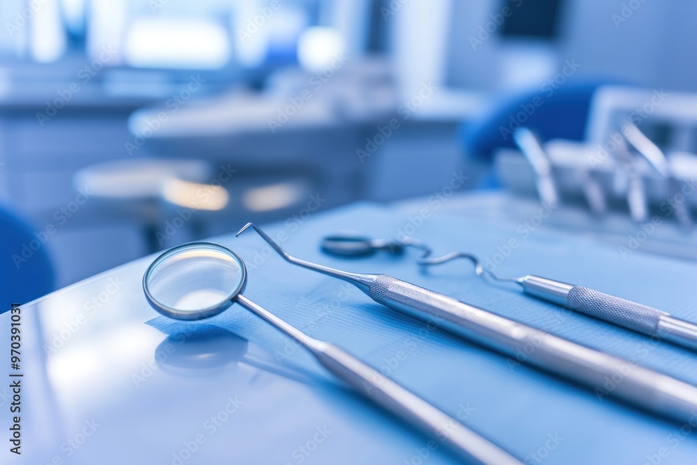 Dental Tools Closeup Dental Tools Closeup