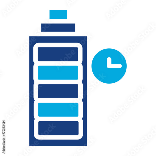 Battery Life icon vector image. Can be used for Personal Transportation.