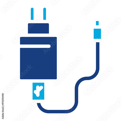 Charger icon vector image. Can be used for Personal Transportation.