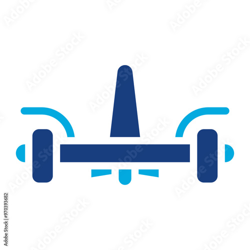 Hoverboard icon vector image. Can be used for Personal Transportation.