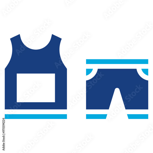 Sports Wear icon vector image. Can be used for Sport Equipment.