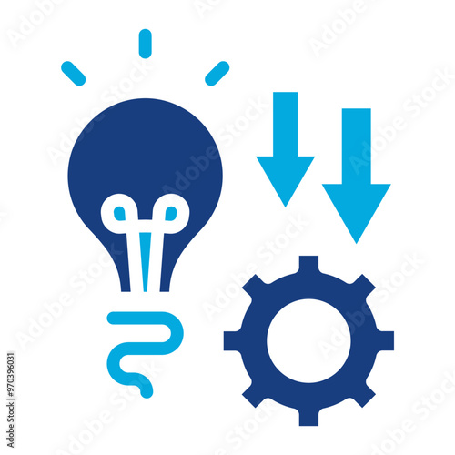 Implementation icon vector image. Can be used for Action Plan.