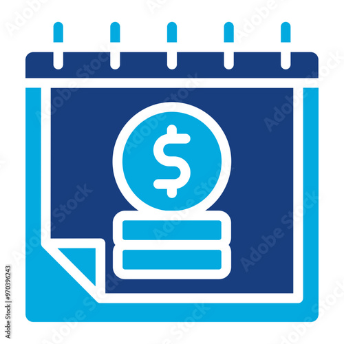 Installment Plan icon vector image. Can be used for Loan.