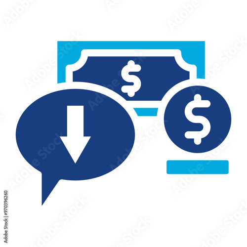 Loan Closure icon vector image. Can be used for Loan.