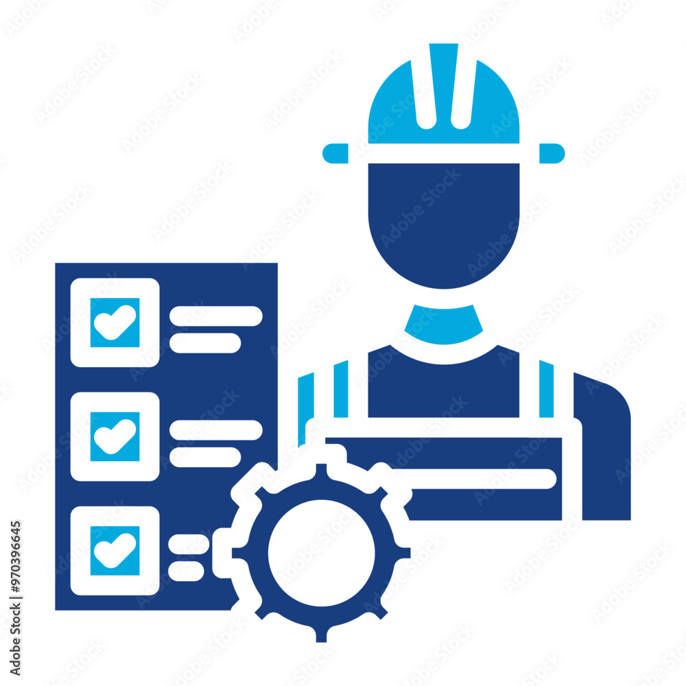 Production Planning icon vector image. Can be used for Operations Management. Production Planning icon vector image. Can be used for Operations Management.