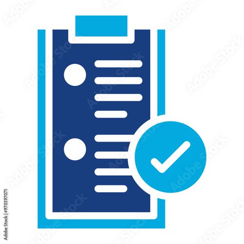 Task Completion icon vector image. Can be used for Freelancer.