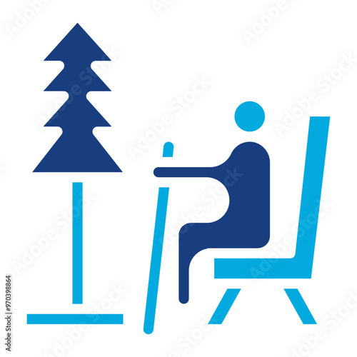Comfortable Environment icon vector image. Can be used for Elderly Care.