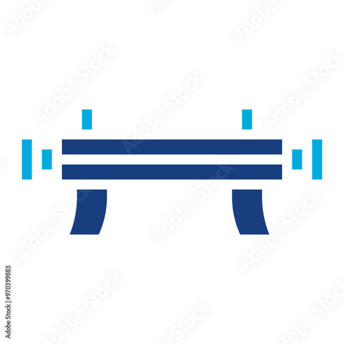 UV Disinfection icon vector image. Can be used for Water Treatment.