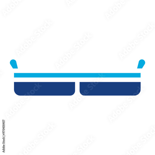 Crash Pad icon vector image. Can be used for Rock Climbing.