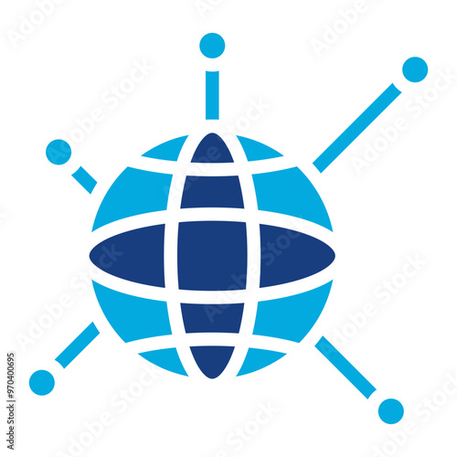 Networking icon vector image. Can be used for Job Fair.